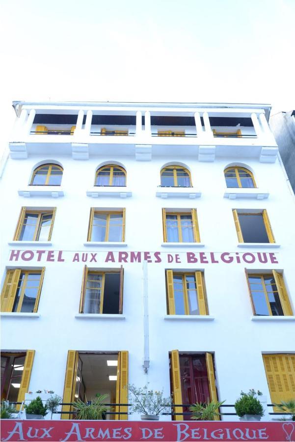 Hotel Aux Armes De Belgique ルルド エクステリア 写真